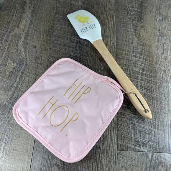 Rae Dunn Other - Rae Dunn Hip Hop Pot Holder and Spatula
